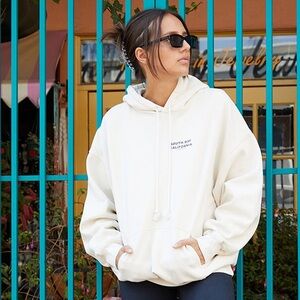 Brandy Melville Beige Hoodie